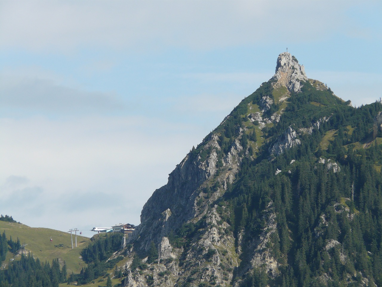 Schartschrofenas, Allgäu Alpės, Alpių, Kalnai, Füssener Jöchle, Tannheim, Tannheimer Kalnai, Aukščiausiojo Lygio Susitikimas, Nemokamos Nuotraukos,  Nemokama Licenzija
