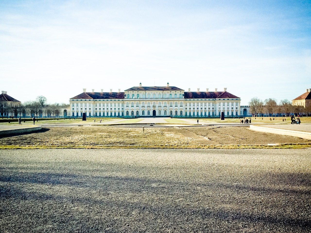 Schleissheim Rūmai, Schleißheim, Pilis, Parkas, Žiemą, Nemokamos Nuotraukos,  Nemokama Licenzija