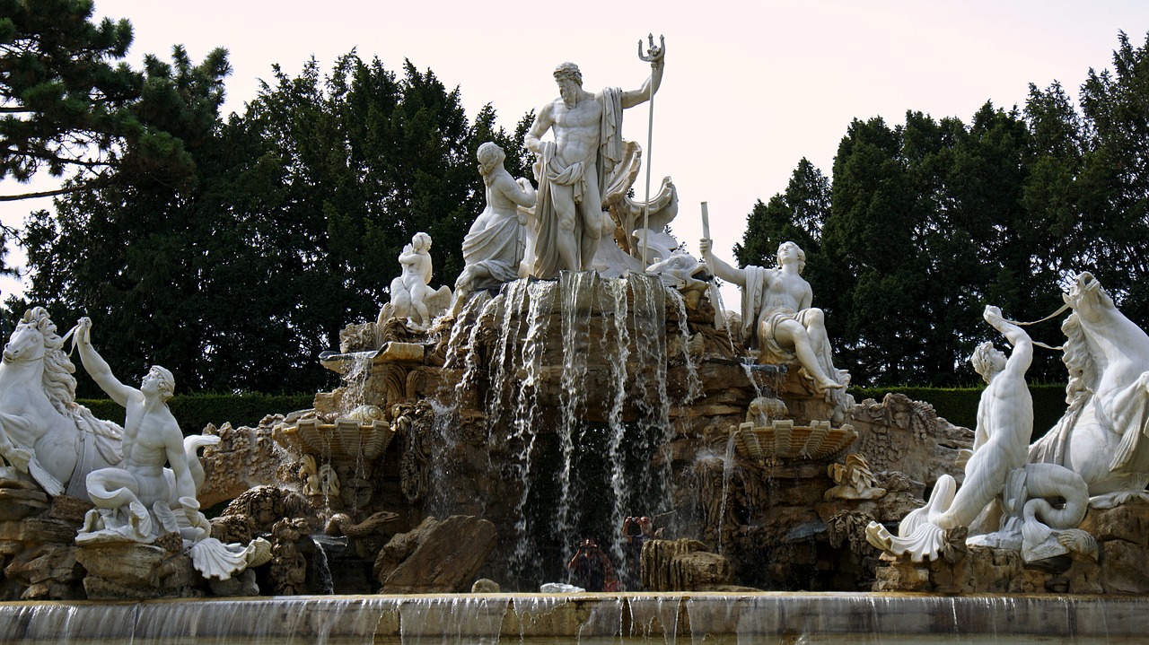 Schönbrunn Rūmai, Austria, Vienna, Schönbrunn, Pilis, Pilies Parkas, Architektūra, Monarchija, Istoriškai, Barokas