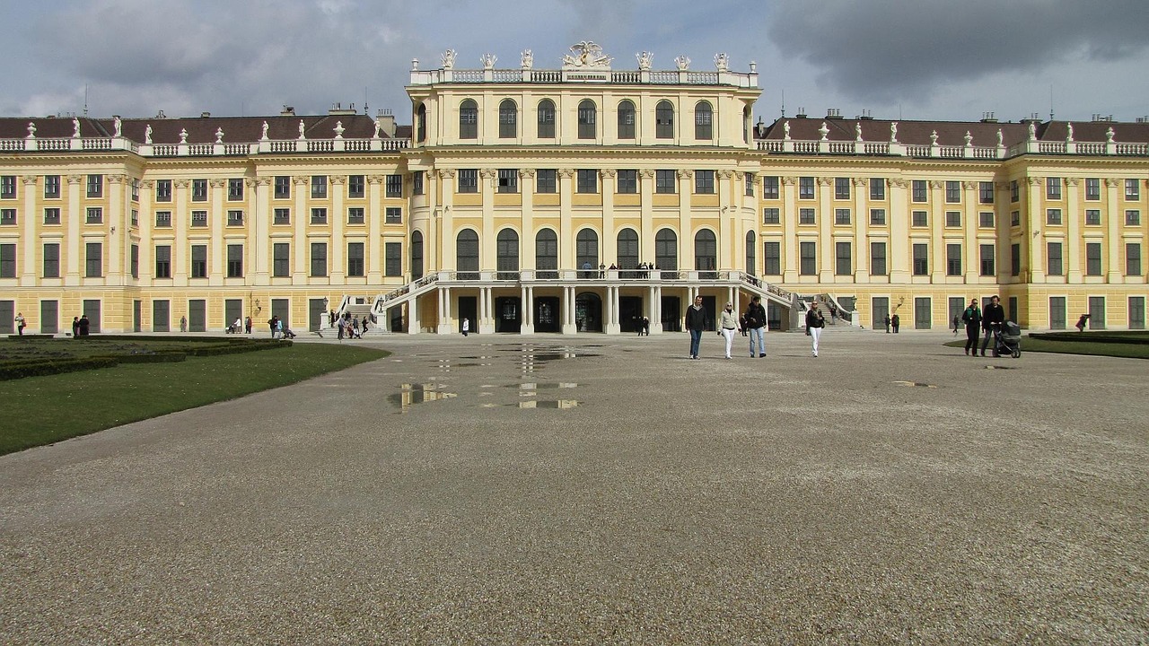 Šonbrunno Rūmai, Austria, Wien, Pasaulio Paveldo Vieta, Turistinis, Kelionė, Ekskursijos, Paminklas, Nemokamos Nuotraukos,  Nemokama Licenzija