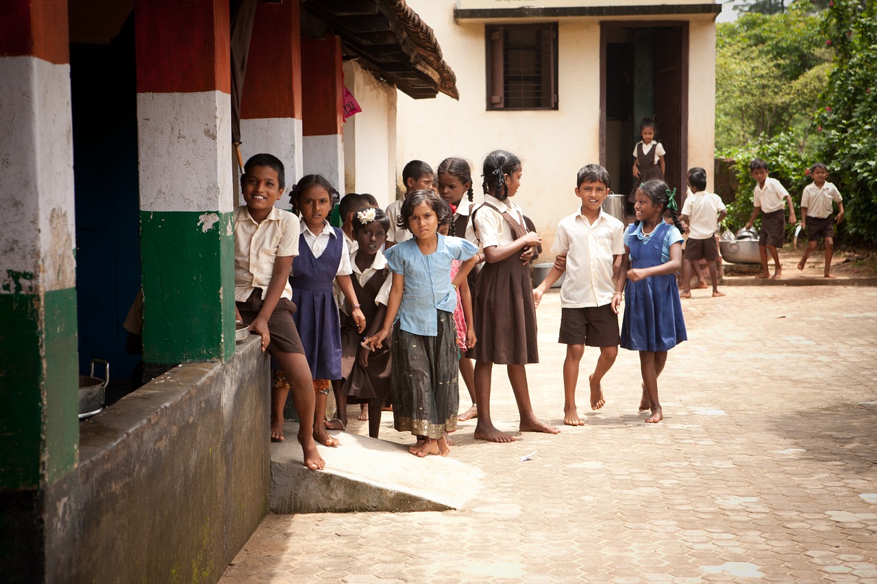 Mokykla, Darželis, Vaikai, Indija, Mangalore, Vaikystę, Mokymasis, Vaikas, Studentas, Nemokamos Nuotraukos