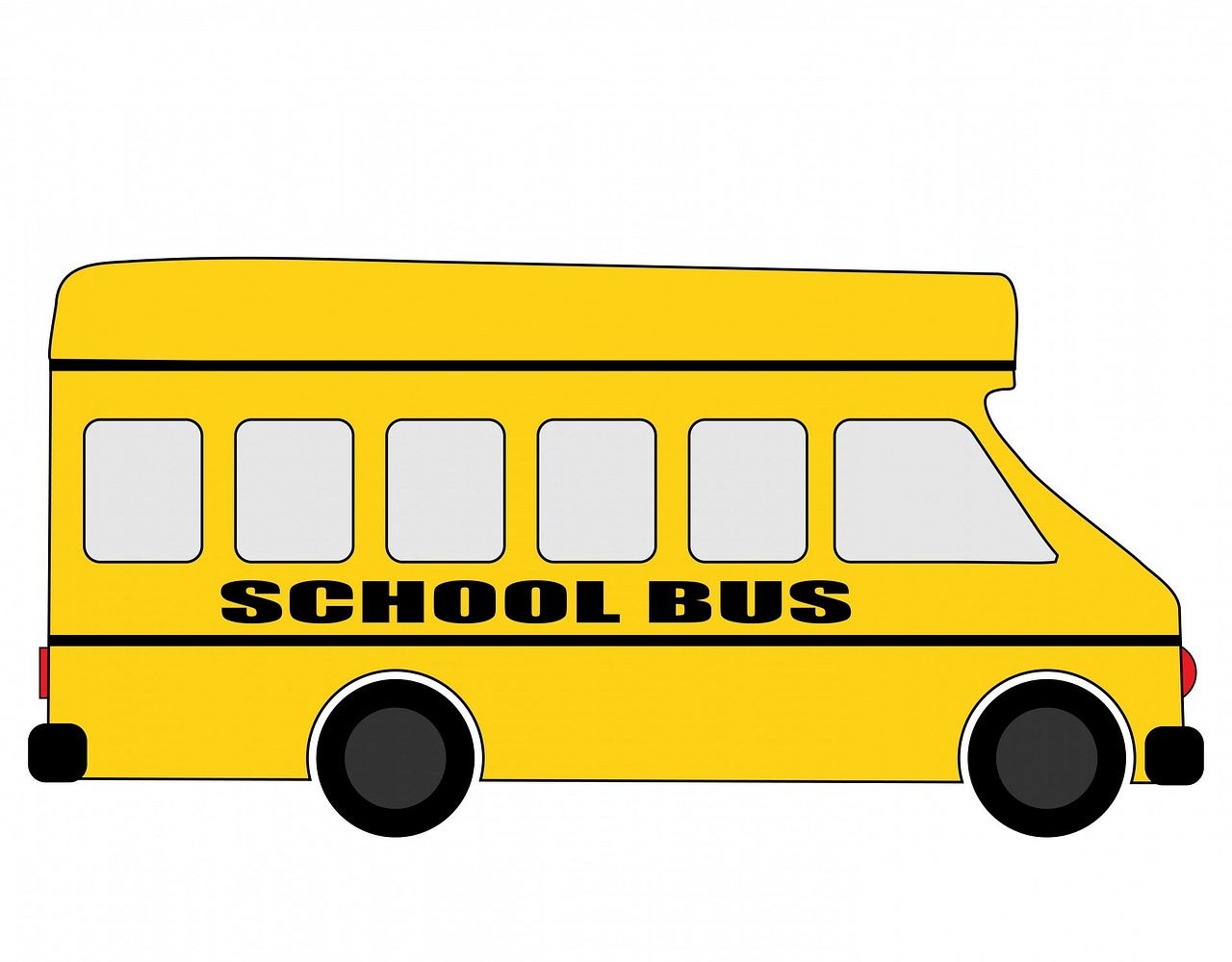 Mokyklinis Autobusas, Mokyklinis Autobusas, Autobusas, Geltona, Transporto Priemonė, Gabenimas, Transportas, Animacinis Filmas, Iliustracijos, Kelionė