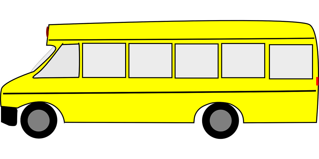Mokyklinis Autobusas, Autobusas, Mokykla, Geltona, Gabenimas, Transporto Priemonė, Nemokama Vektorinė Grafika, Nemokamos Nuotraukos,  Nemokama Licenzija