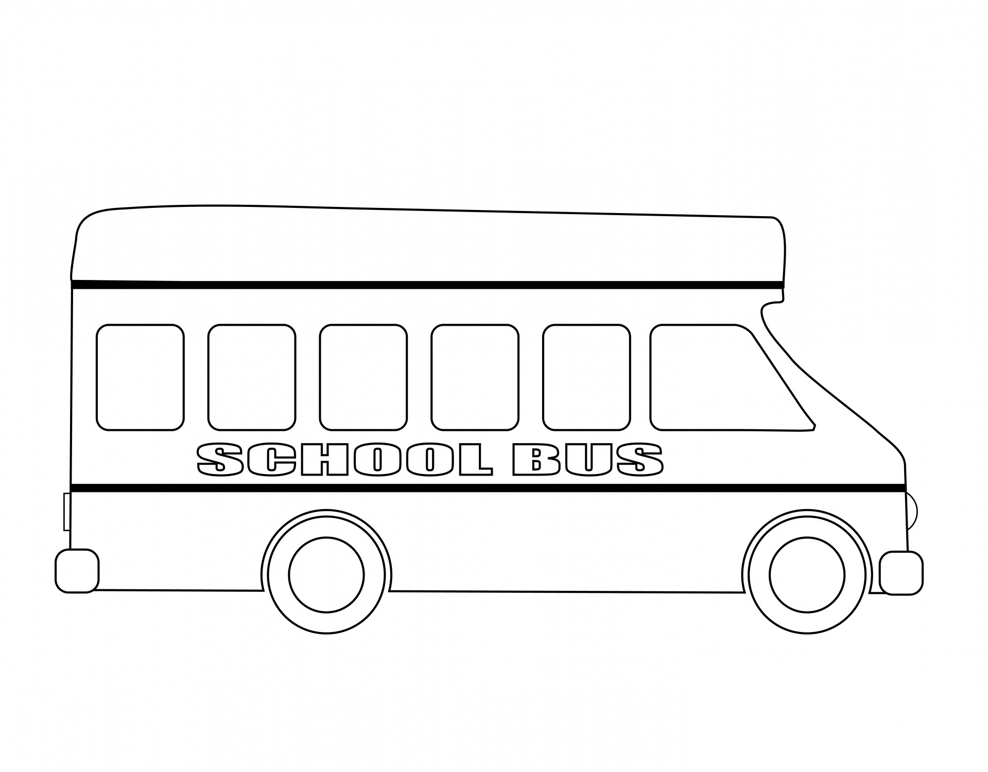 Mokyklos & Nbsp,  Autobusas,  Autobusas,  Kontūrai,  Figūra,  Transportas,  Iliustracijos,  Iliustracija,  Mokyklos Autobusų Schema, Nemokamos Nuotraukos