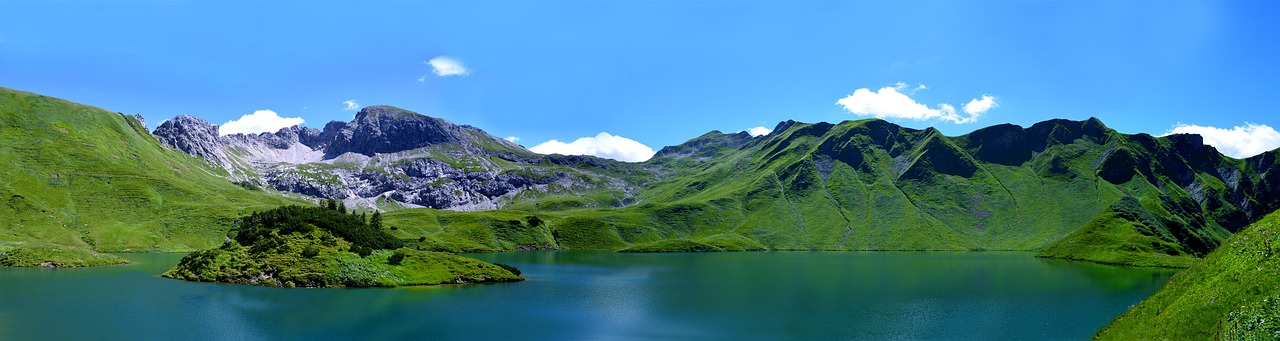 Schrecksee, Allgäu, Hochgebirgssee, Alpių, Ežeras, Vanduo, Allgäu Alpės, Gamta, Žygiai, Dangus