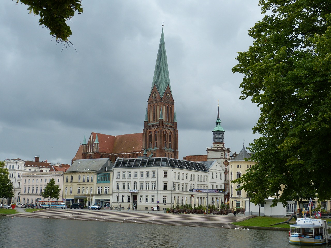 Schwerin, Meklenburgas, Mecklenburg West Pomerania, Senamiestis, Istoriškai, Architektūra, Dom, Bažnyčia, Plyta Gotika, Gotika