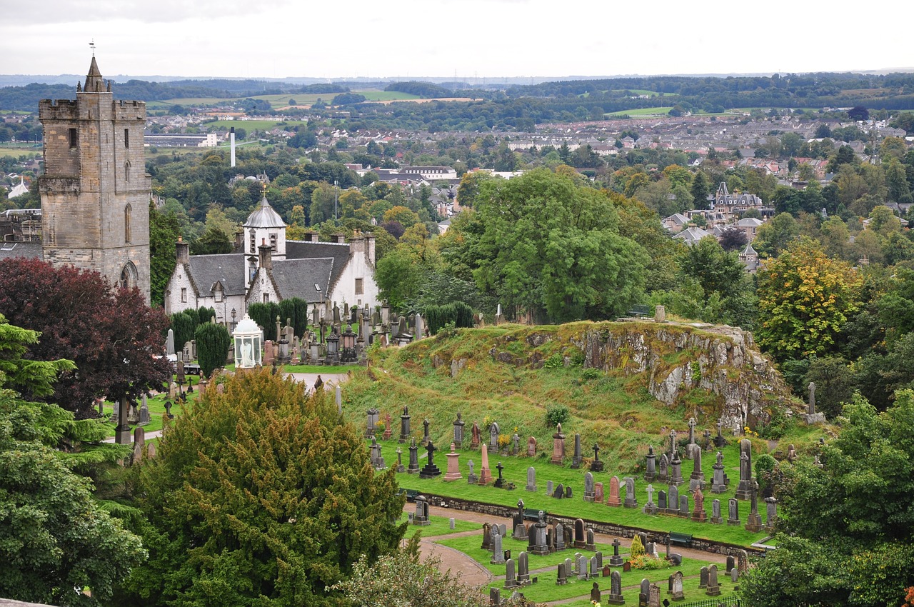 Škotija, Stirling, Kapinės, Bažnyčia, Paminklas, Nemokamos Nuotraukos,  Nemokama Licenzija