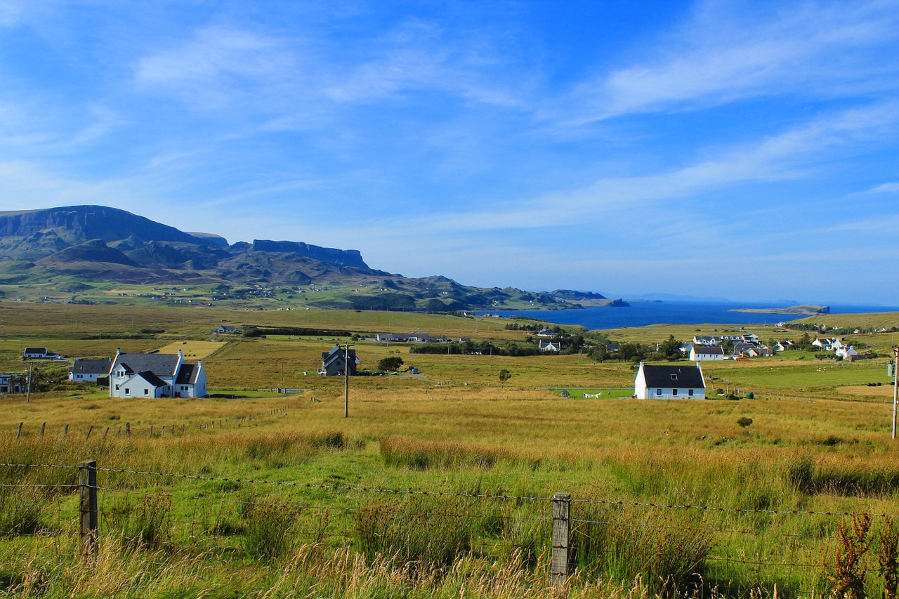 Škotija, Isle Of Skye, Kraštovaizdis, Kalnai, Jūra, Vienatvė, Nemokamos Nuotraukos,  Nemokama Licenzija