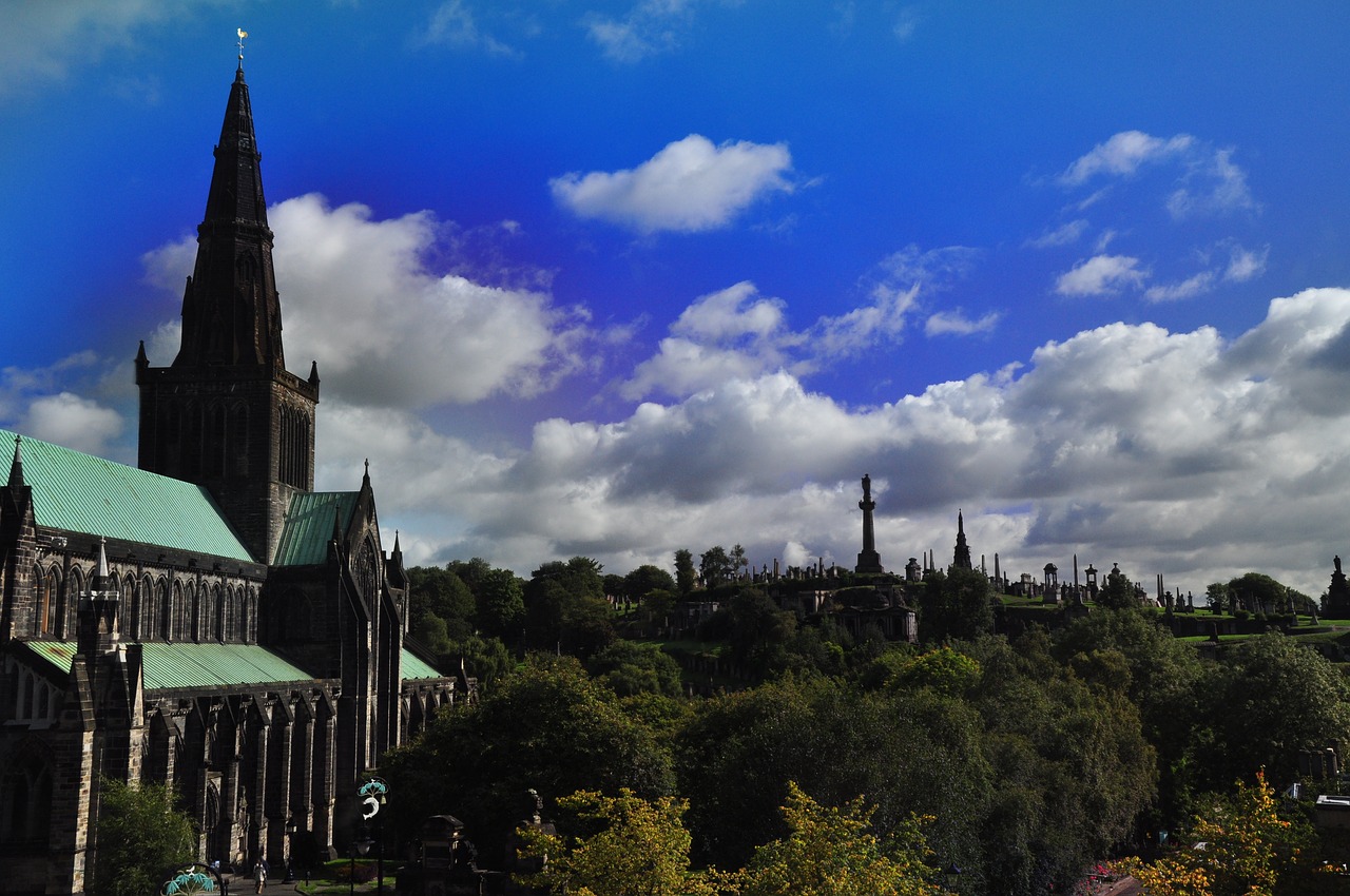 Škotija, Glasgow, Katedra, Bažnyčia, Paminklas, Kapinės, Turizmas, Nemokamos Nuotraukos,  Nemokama Licenzija