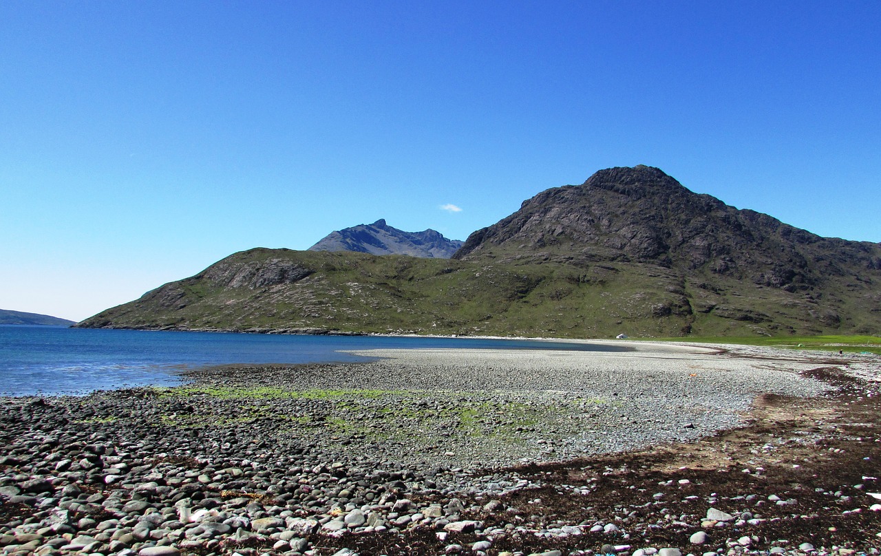 Škotija, Isle Of Skye, Camasunario Įlanka, Vaizdingas, Peizažas, Kraštovaizdis, Pakrantė, Nemokamos Nuotraukos,  Nemokama Licenzija