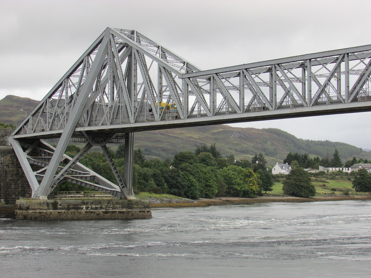 Škotija, Connel Bridge, Geležinis Tiltas, Vakarinė Pakrantė, Plieninis Tiltas, Oban, Upės Tiltas, Nemokamos Nuotraukos,  Nemokama Licenzija
