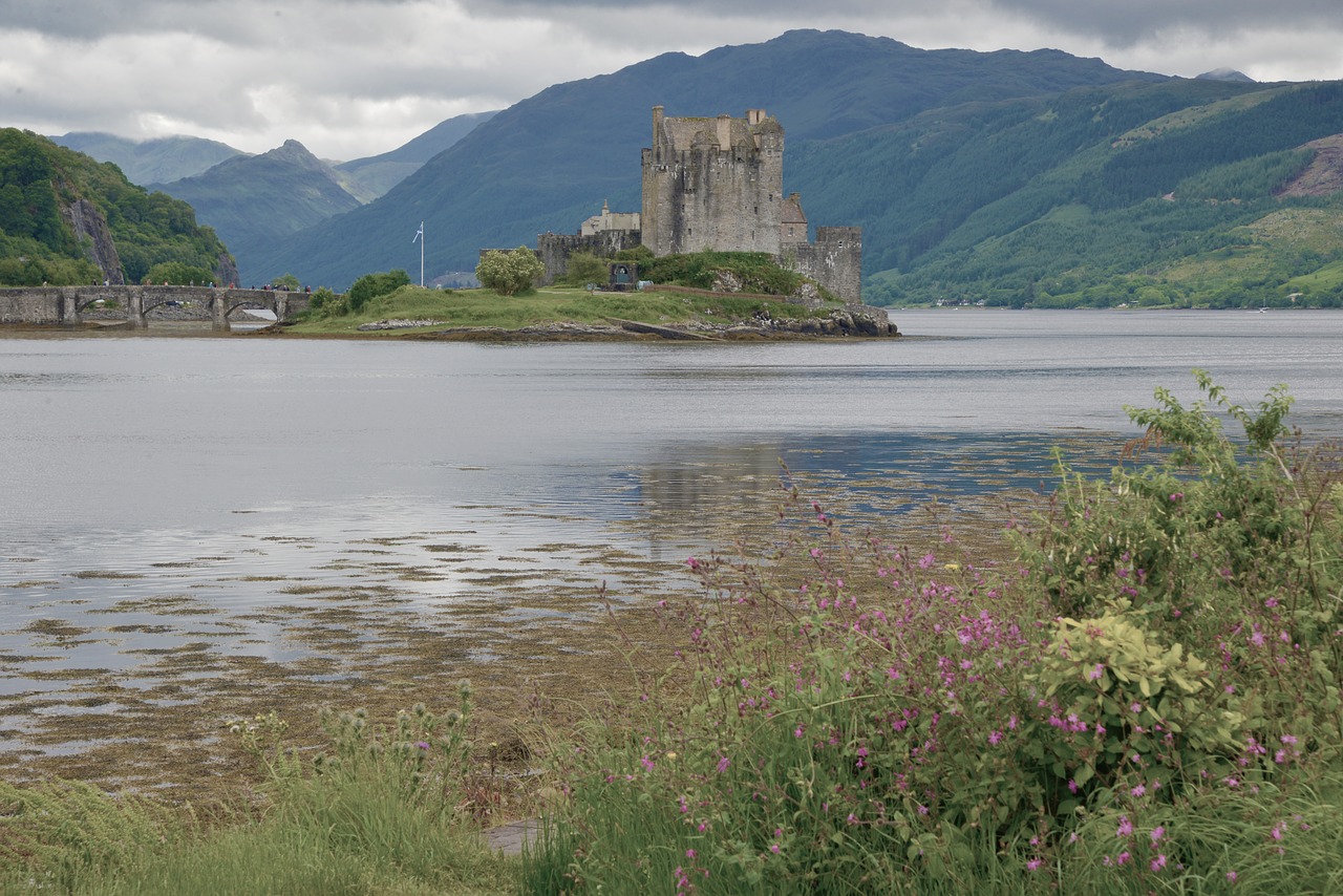 Škotija, Eilean Donan Pilis, Atmosfera, Pilis, Nemokamos Nuotraukos,  Nemokama Licenzija