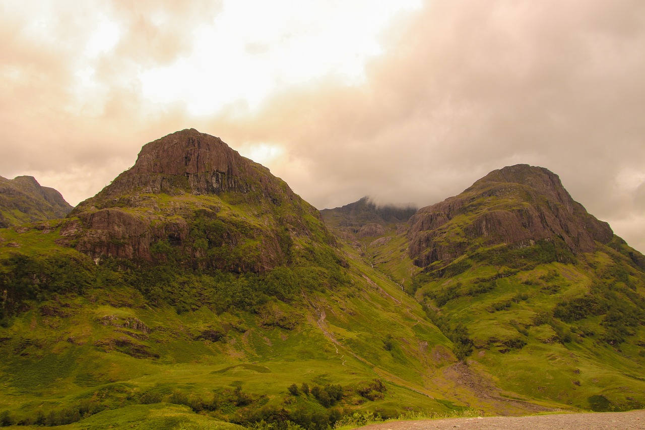 Škotija, Highlands, Glencoe, Nemokamos Nuotraukos,  Nemokama Licenzija