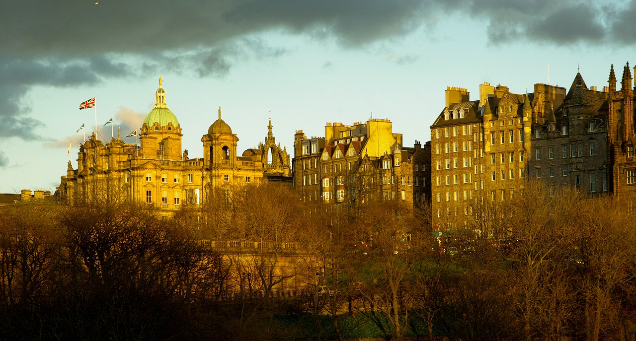 Škotija, Edinburgas, Fasadai, Viduramžių Miestas, Nemokamos Nuotraukos,  Nemokama Licenzija