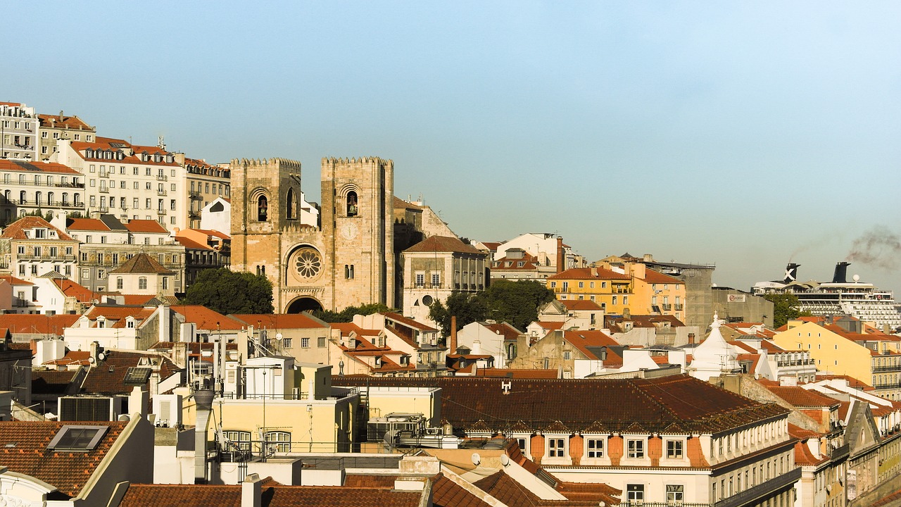 Lisboono Siena, Belvedere, Lisbonas, Portugal, Nemokamos Nuotraukos,  Nemokama Licenzija