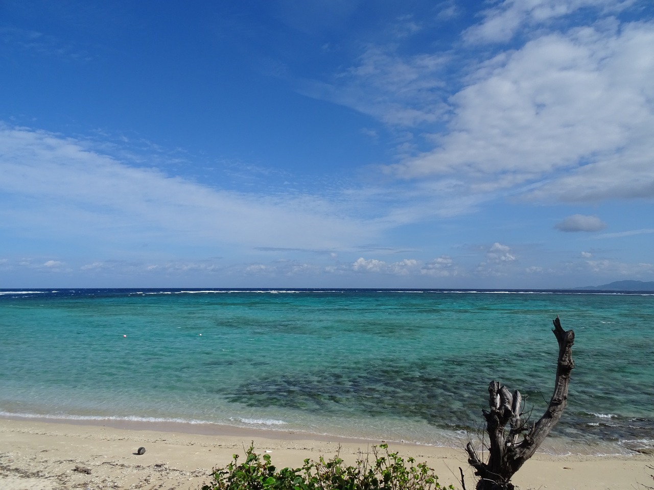 Jūra, Ishigaki Sala, Okinawa, Jūros Dugnas, Horizontas, Dienos Šviesa, Nemokamos Nuotraukos,  Nemokama Licenzija