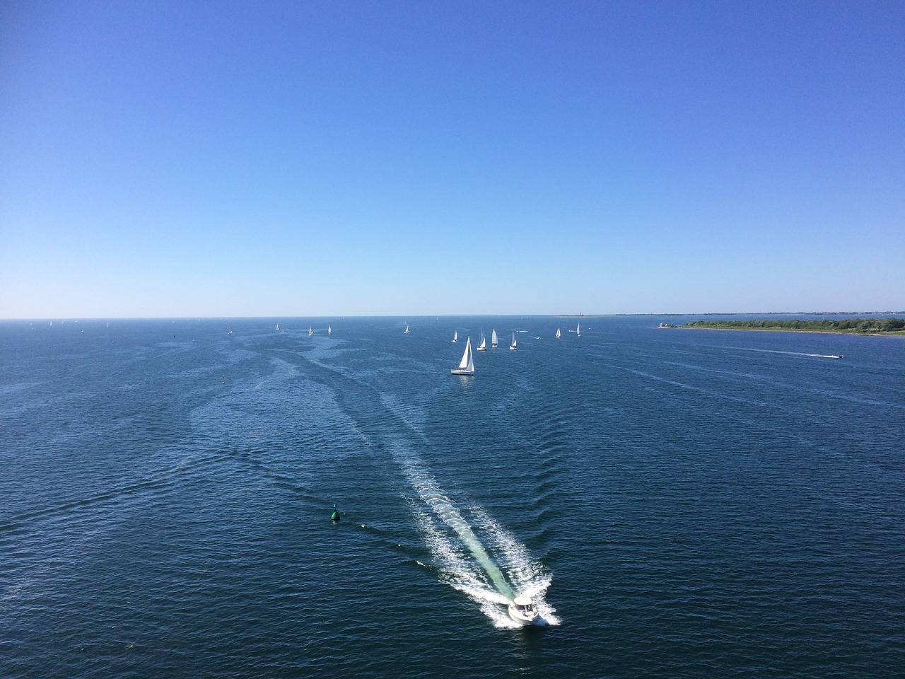 Jūra, Boot, Fehmarnsund, Laivas, Vanduo, Kateris, Mėlynas, Vaizdas, Fehmarnsund Tiltas, Ežeras