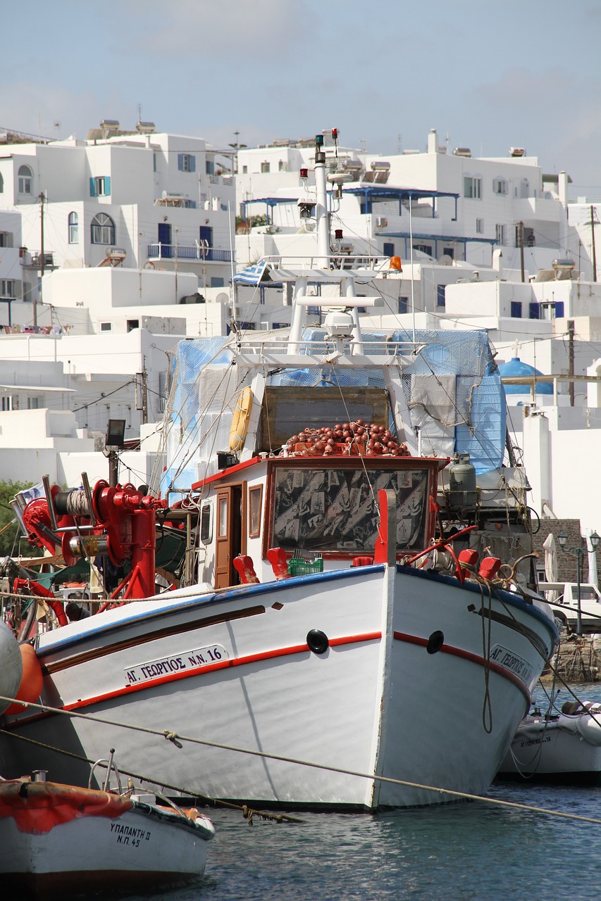 Jūra,  Vandenys,  Uosto,  Kelionė,  Valtis,  Paros,  Graikija,  Kyklanden,  Laivas, Nemokamos Nuotraukos