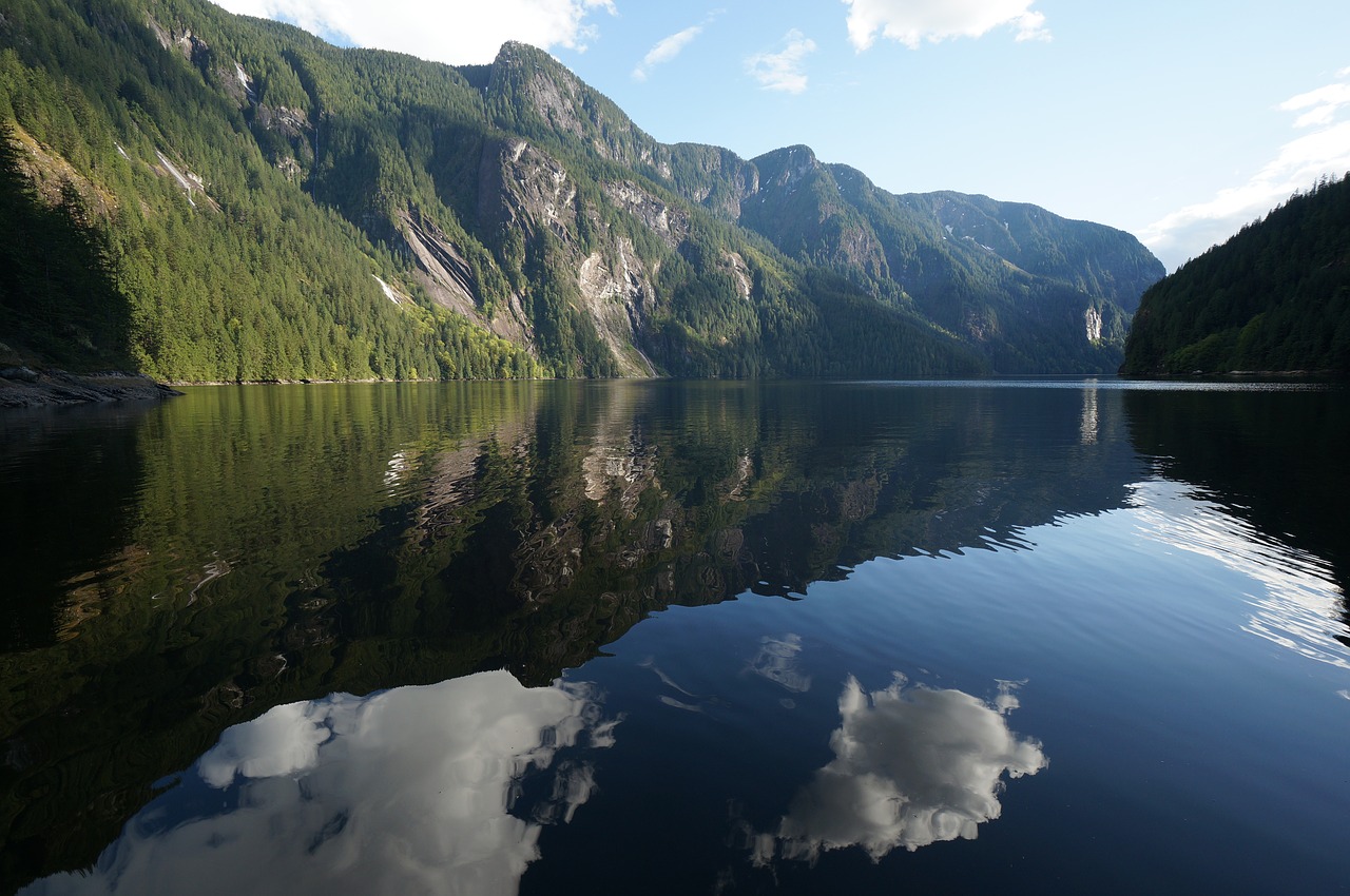 Jūra,  Atspindys,  Mėlyna,  Fjord,  Vandens,  Pobūdį,  Vandenynas,  Kelionė,  Dangus,  Atostogos