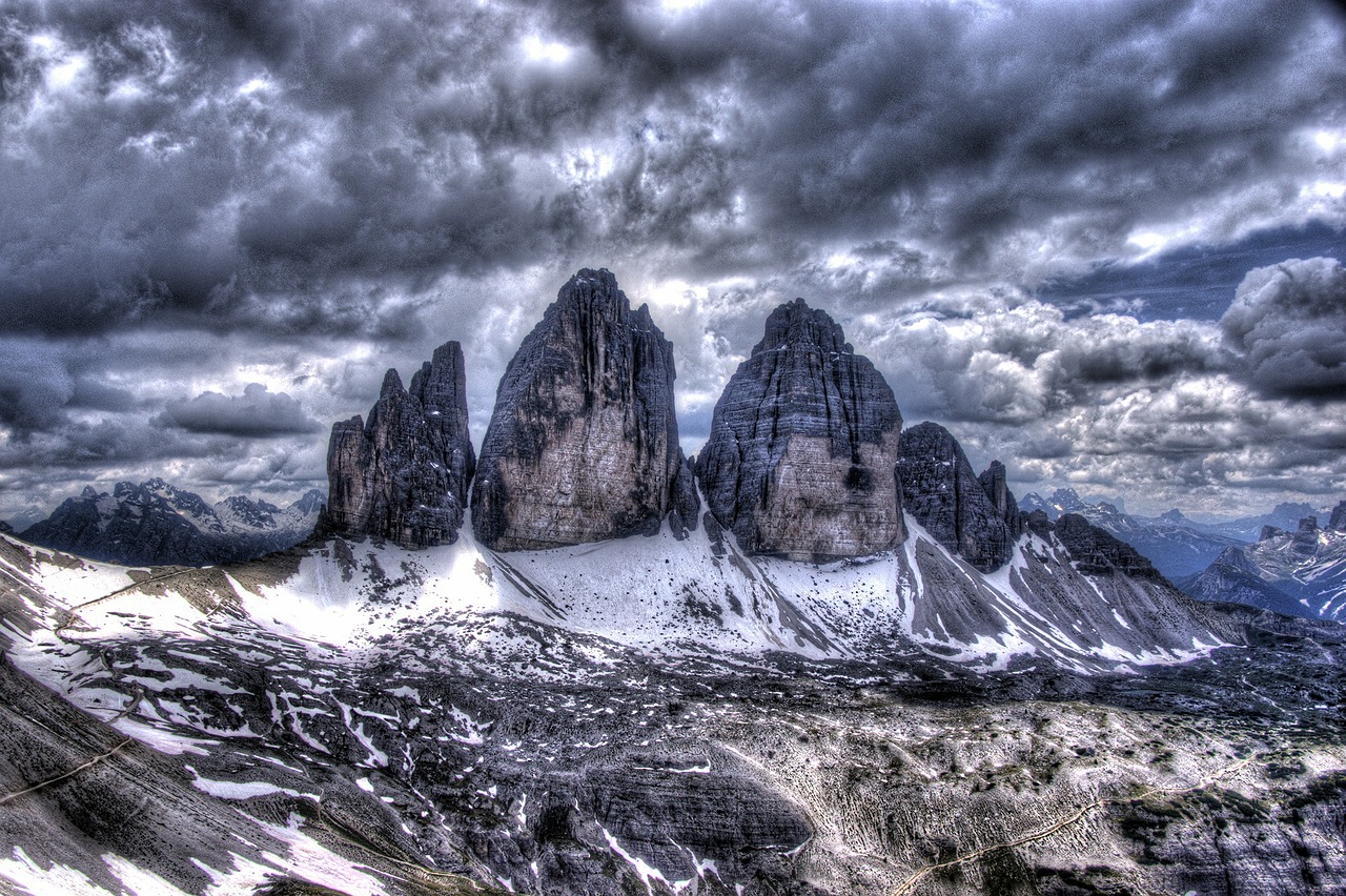 Jūra, Taika, Vėžlys, Trys Smailės, Lavaredo, Dolomitai, South Tyrol, Širdis, Nemokamos Nuotraukos,  Nemokama Licenzija