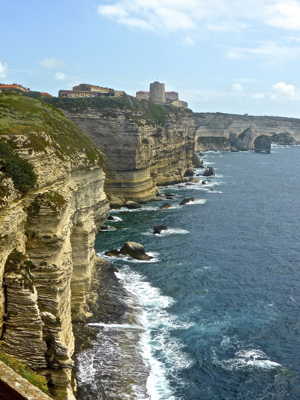 Jūros Dugnas, Pakrantės, Uolos, Bonifacio, Peizažas, Oceanfront, Krantinė, Pakrantė, Vaizdingas, Nemokamos Nuotraukos