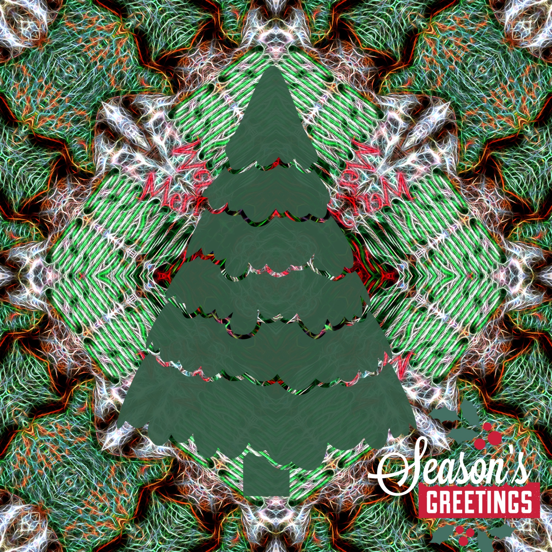 Kalėdos,  Xmas,  Medis,  Kalėdos & Nbsp,  Medis,  Žalias,  Raudona,  Modelis,  Kaleidoskopas,  Sezono Sveikinimo Medis