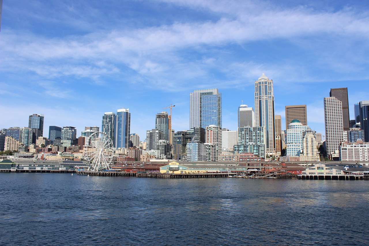 Seattle, Vaizdas, Panorama, Nemokamos Nuotraukos,  Nemokama Licenzija