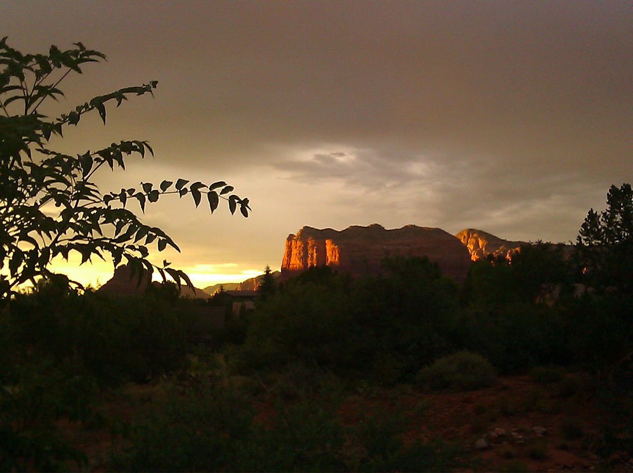 Sedona, Arizona, Saulėlydis, Kalnai, Kraštovaizdis, Dykuma, Peizažas, Natūralus, Laukiniai, Lauke