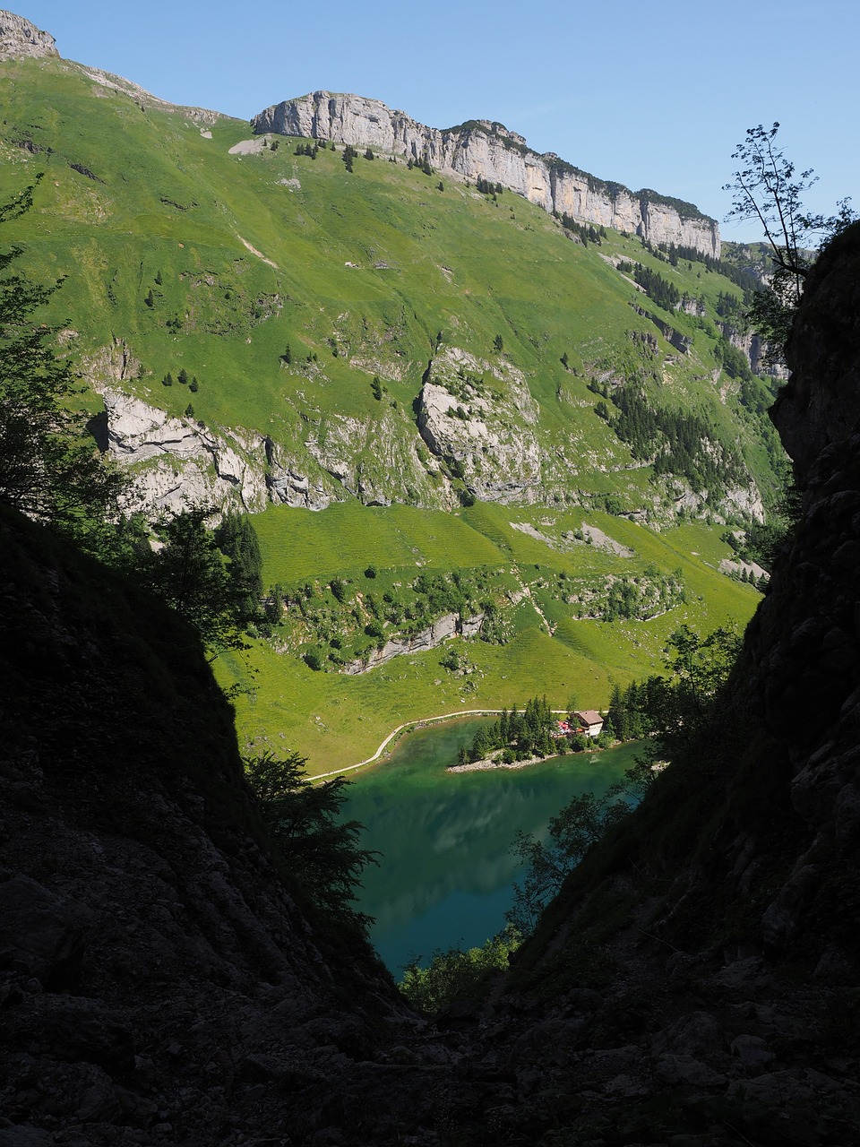 Seealpsee, Ežeras, Idilija, Žygis, Žygio Turas, Kalnai, Alpių, Säntis, Nemokamos Nuotraukos,  Nemokama Licenzija