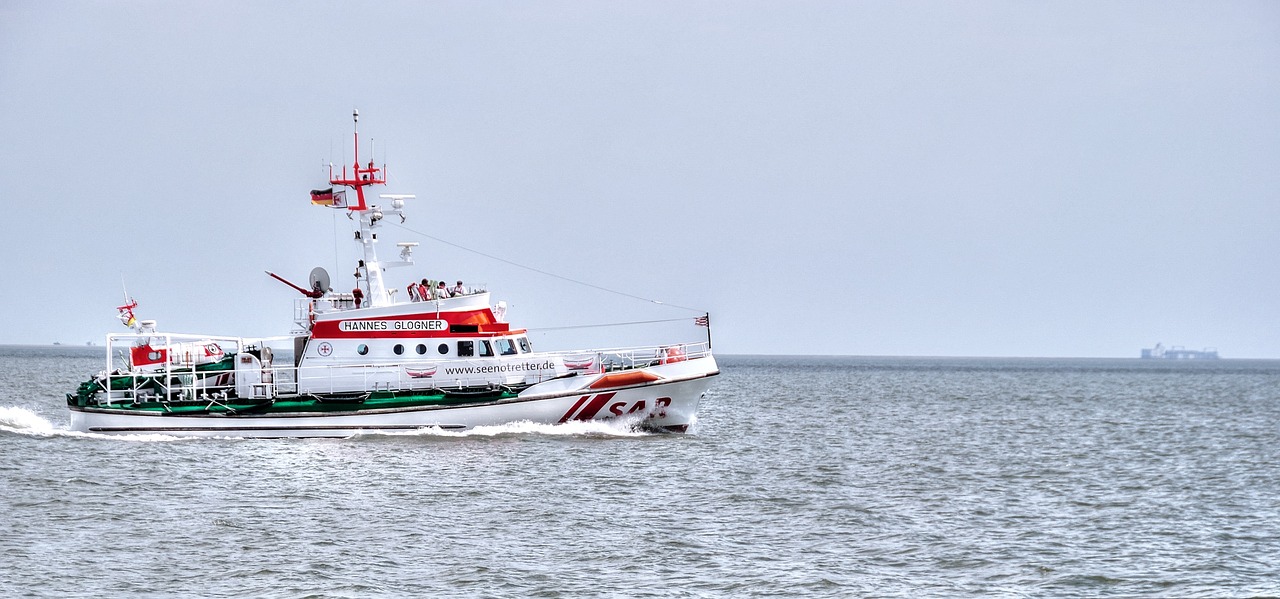 Seenotrettungskreuzer, Hannes, Glogner, Nemokamos Nuotraukos,  Nemokama Licenzija