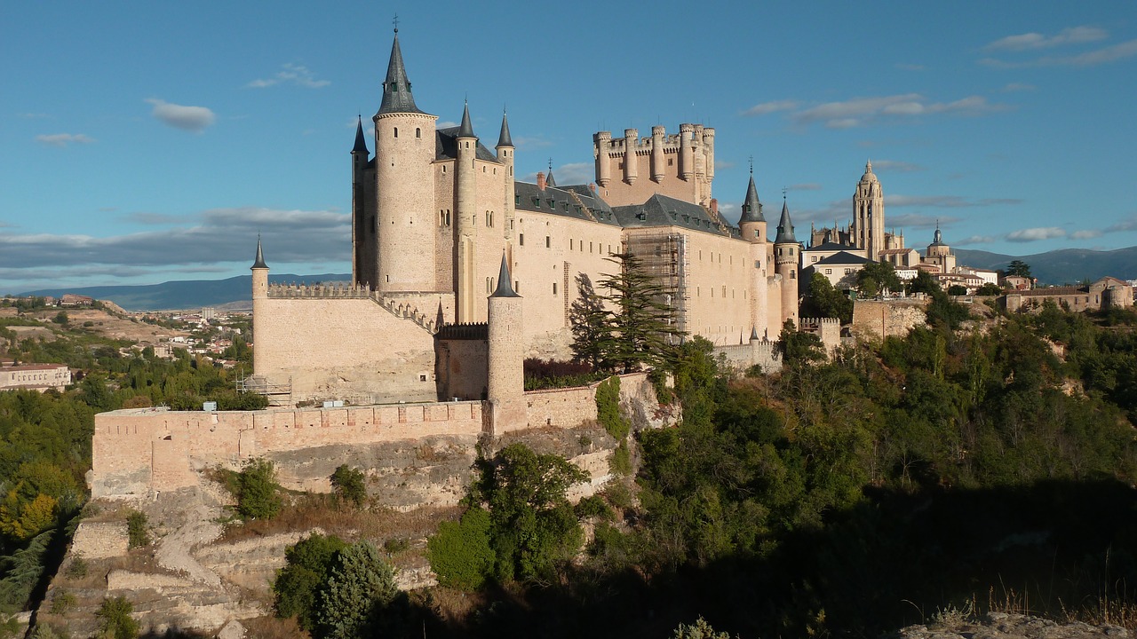 Alcázar, Segovia, Miestas, Ispanija, Pilis, Nemokamos Nuotraukos,  Nemokama Licenzija