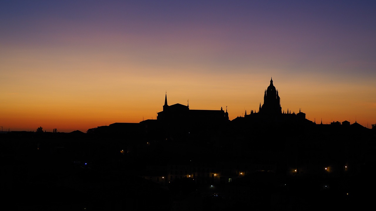 Segovia, Naktis, Saulėlydis, Profilis, Katedra, Nemokamos Nuotraukos,  Nemokama Licenzija