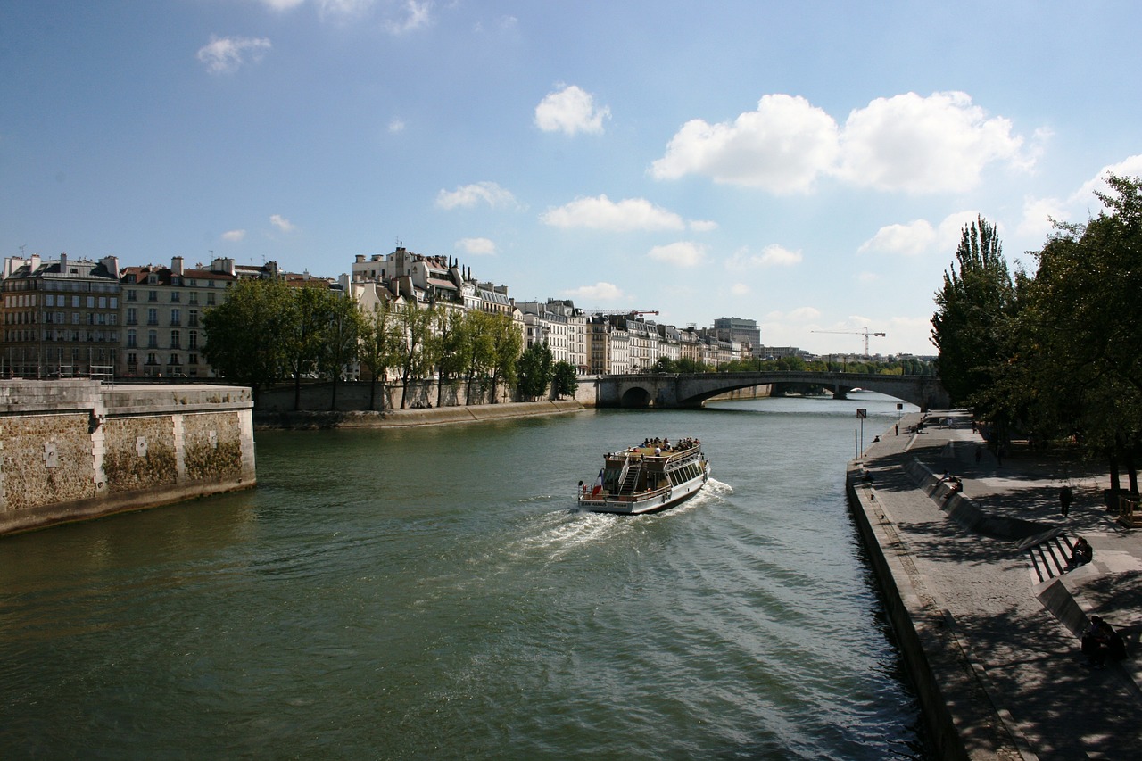 Upė Seine, Sanchez, Paris, Valtis, Nemokamos Nuotraukos,  Nemokama Licenzija