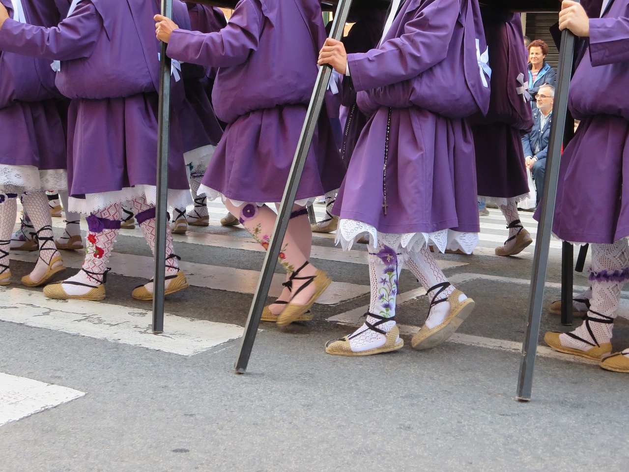 Semana Santa, Murcia, Nazarenos, Nemokamos Nuotraukos,  Nemokama Licenzija