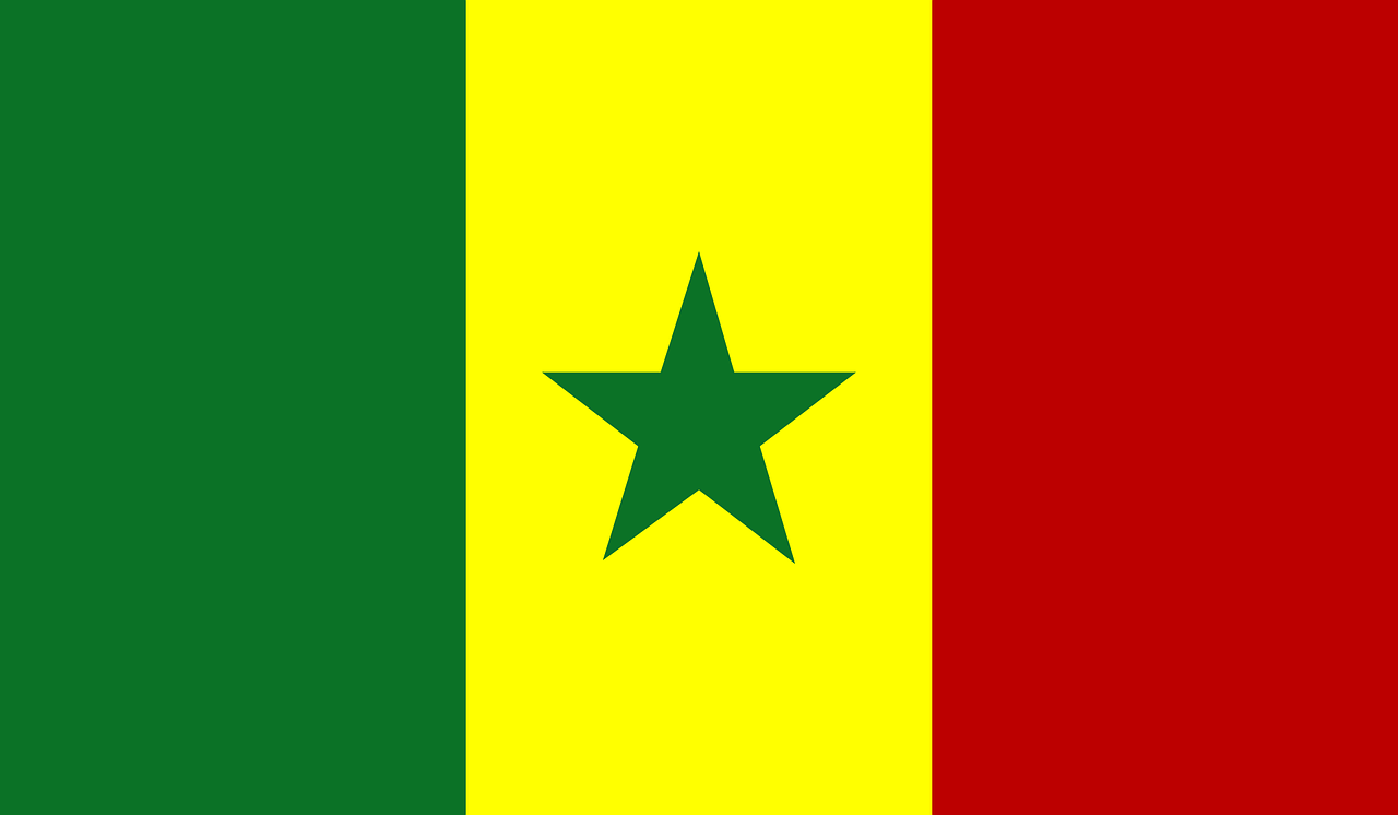 Senegalas, Vėliava, Nacionalinis, Šalis, Simbolis, Tauta, Senegalas, Afrika, Nemokama Vektorinė Grafika, Nemokamos Nuotraukos