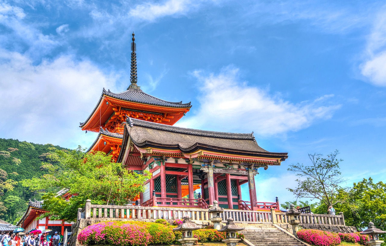 Sensō-Ji, Šventykla, Kyoto, Japonija, Japanese, Orientyras, Kelionė, Architektūra, Asija, Religija