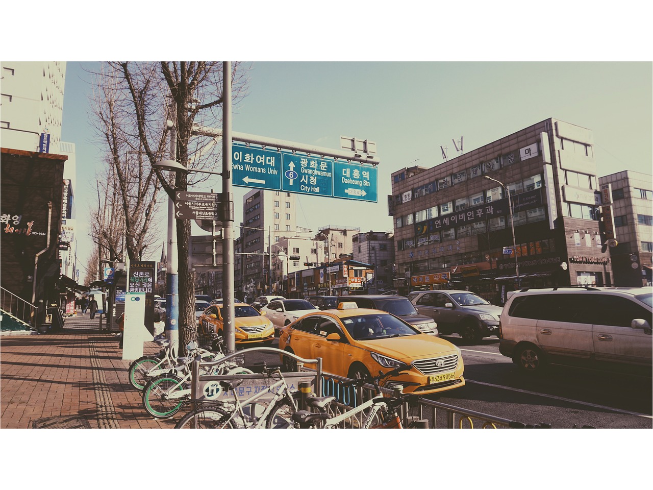 Seulas, Retro Stilius, Gatvės Vaizdas, Nemokamos Nuotraukos,  Nemokama Licenzija