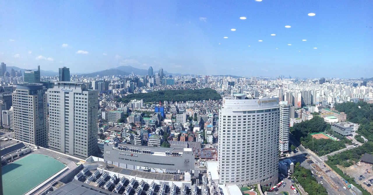 Seulas, Korėja, Miestas, Panorama, Miesto Panorama, Asija, Korėjiečių Kalba, Miesto, Architektūra, Asian