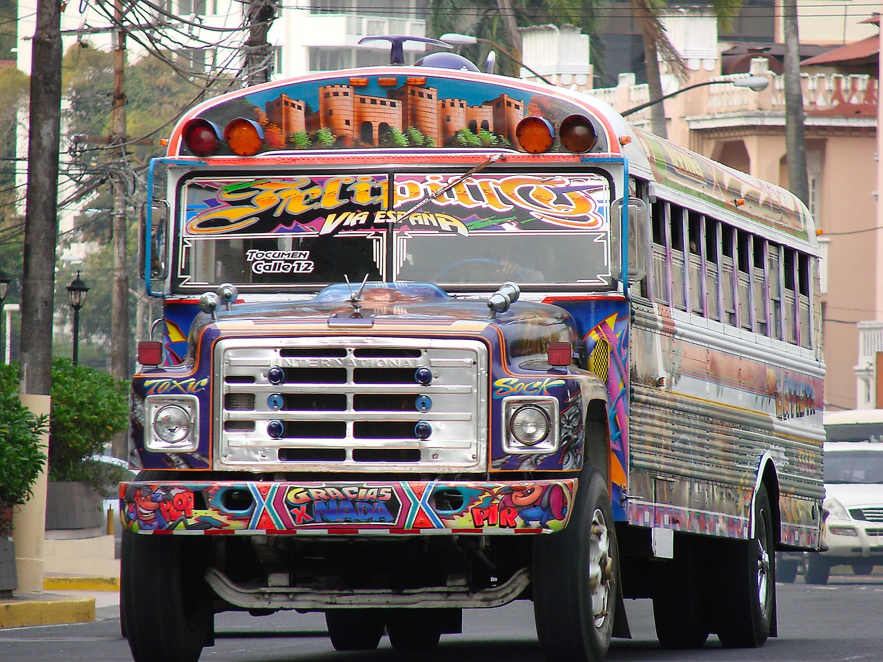 Aptarnavimo Autobusas, Panama, Miestas, Nemokamos Nuotraukos,  Nemokama Licenzija