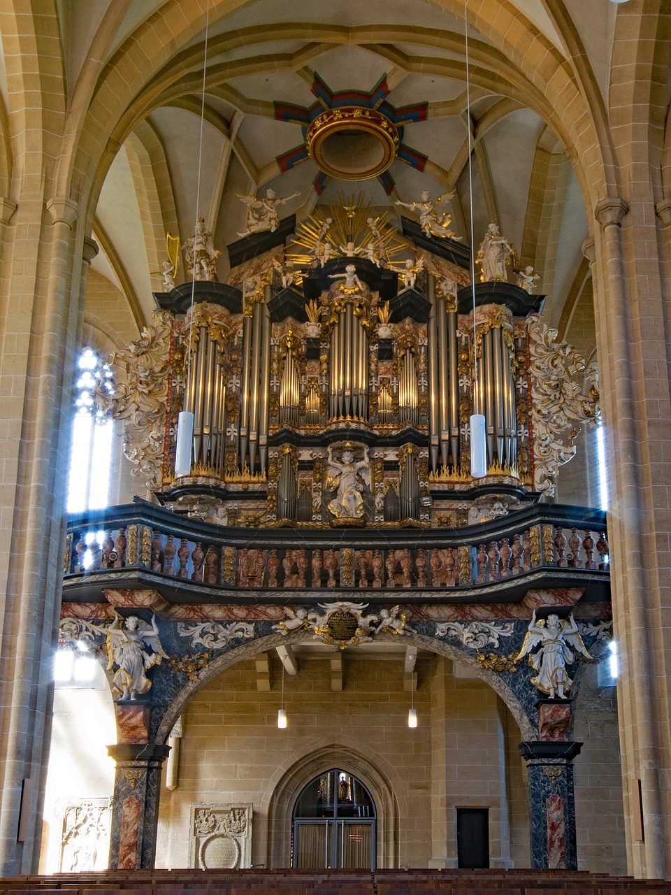Severikirche, Erfurtas, Turingijos Federalinė Žemė, Vokietija, Senamiestis, Lankytinos Vietos, Organas, Menas, Meno Kūriniai, Muzika