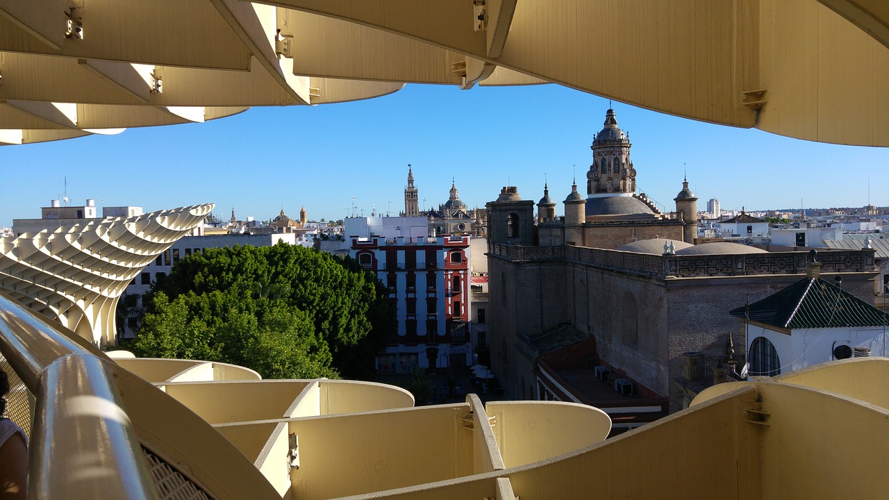 Sevilla, Panorama, Nustatyti Kaip, Nemokamos Nuotraukos,  Nemokama Licenzija
