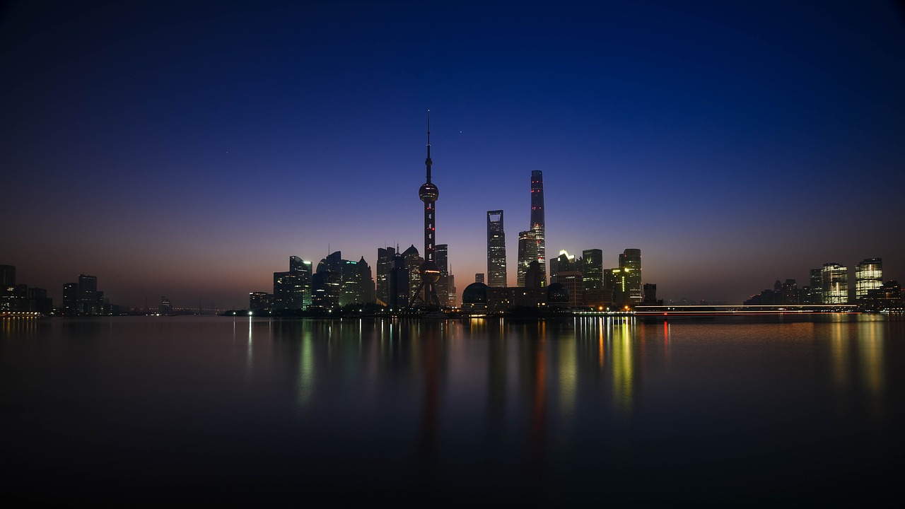 Šanchajus, Huangpu Upė, Saulėtekis, Nemokamos Nuotraukos,  Nemokama Licenzija