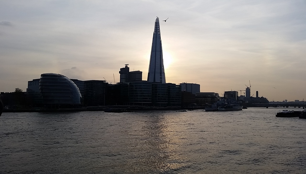 Shard, Londonas, Miestas, Architektūra, Uk, Miesto Panorama, Anglija, Thames, Panorama, Kelionė