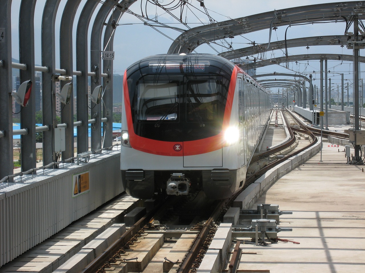 Shenzhen, Metro, Geležinkelis, Geležinkelis, Kelionė, Miesto, Verslas, Metro, Šiuolaikiška, Greitai