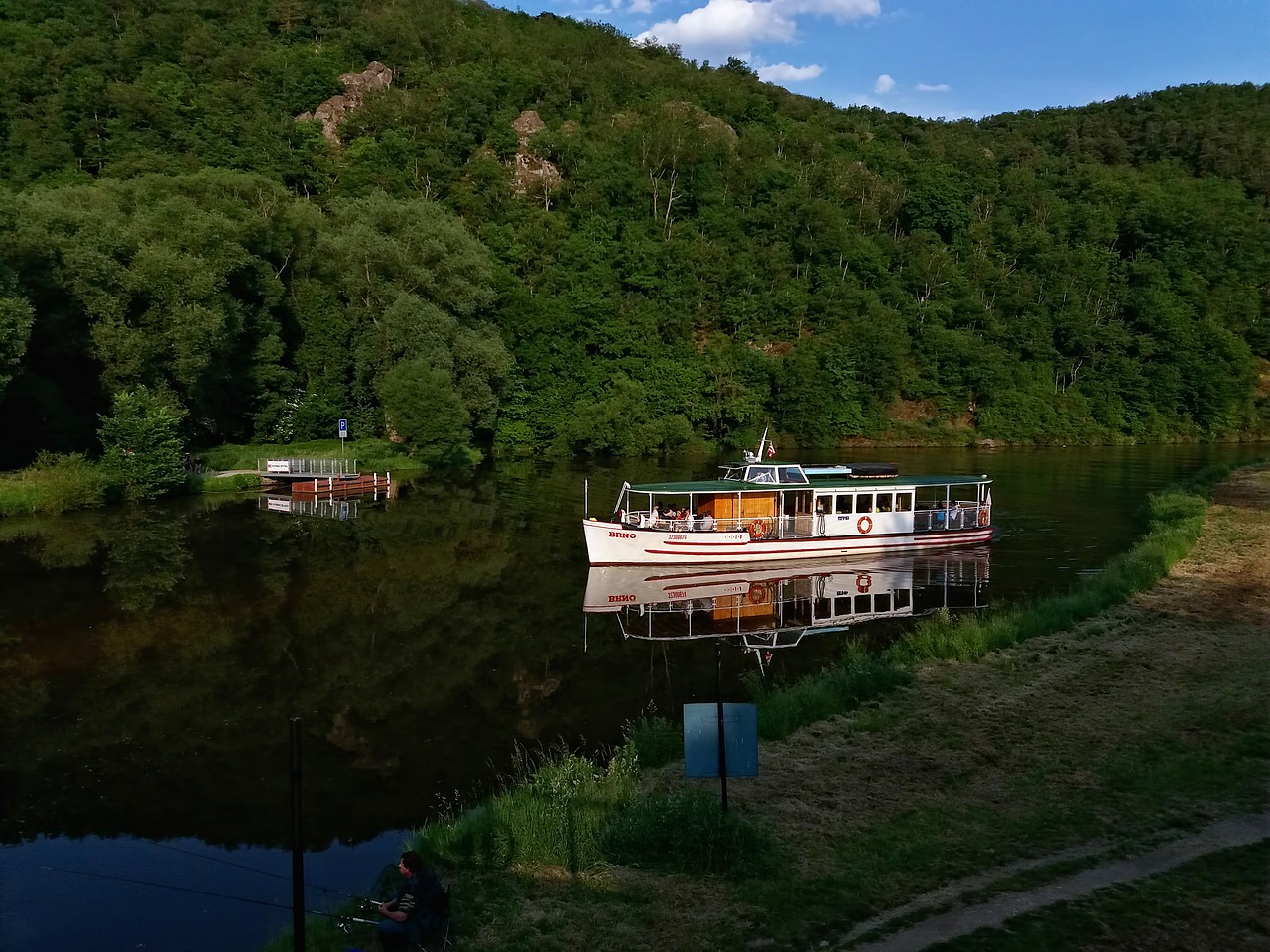 Laivas, Upė, Valtis, Vanduo, Vasara, Gamta, Turizmas, Ežeras, Jūrų, Kraštovaizdis