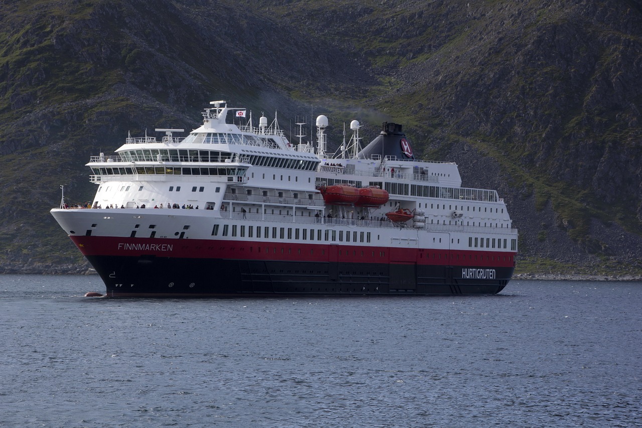 Laivas, Hurtigruten, Norvegija, Vanduo, Lofoten, Turizmas