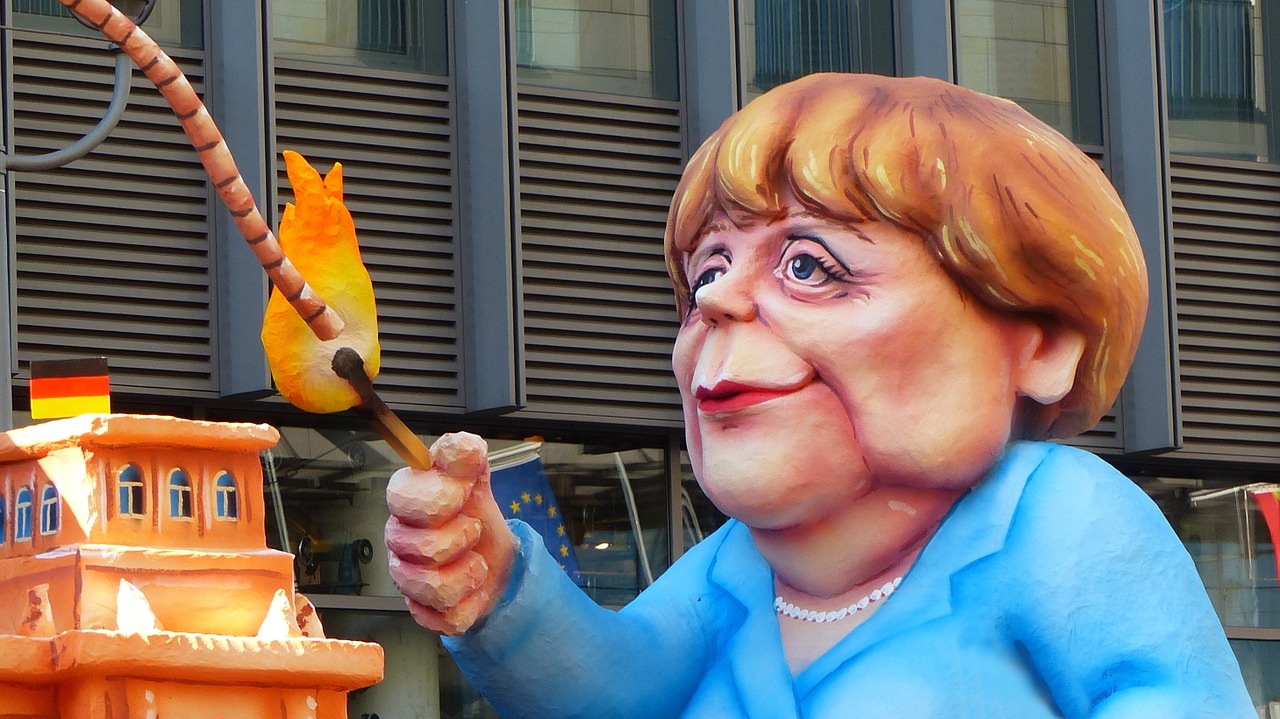 Angela Merkel, Ttip, Karikatūra, Parodyk Man, Demonstracija, T-Tip, Nemokamos Nuotraukos,  Nemokama Licenzija
