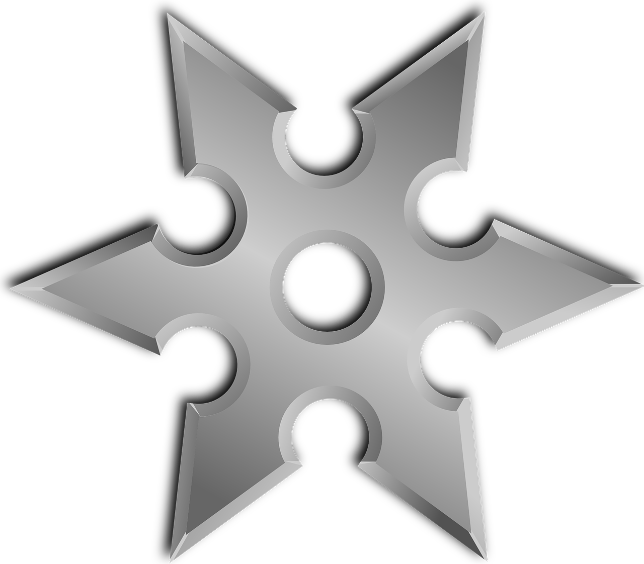 Shuriken, Mesti Žvaigždę, Ninja Žvaigždutė, Ginklas, Japanese, Metalas, Žvaigždė, Nemokama Vektorinė Grafika, Nemokamos Nuotraukos,  Nemokama Licenzija