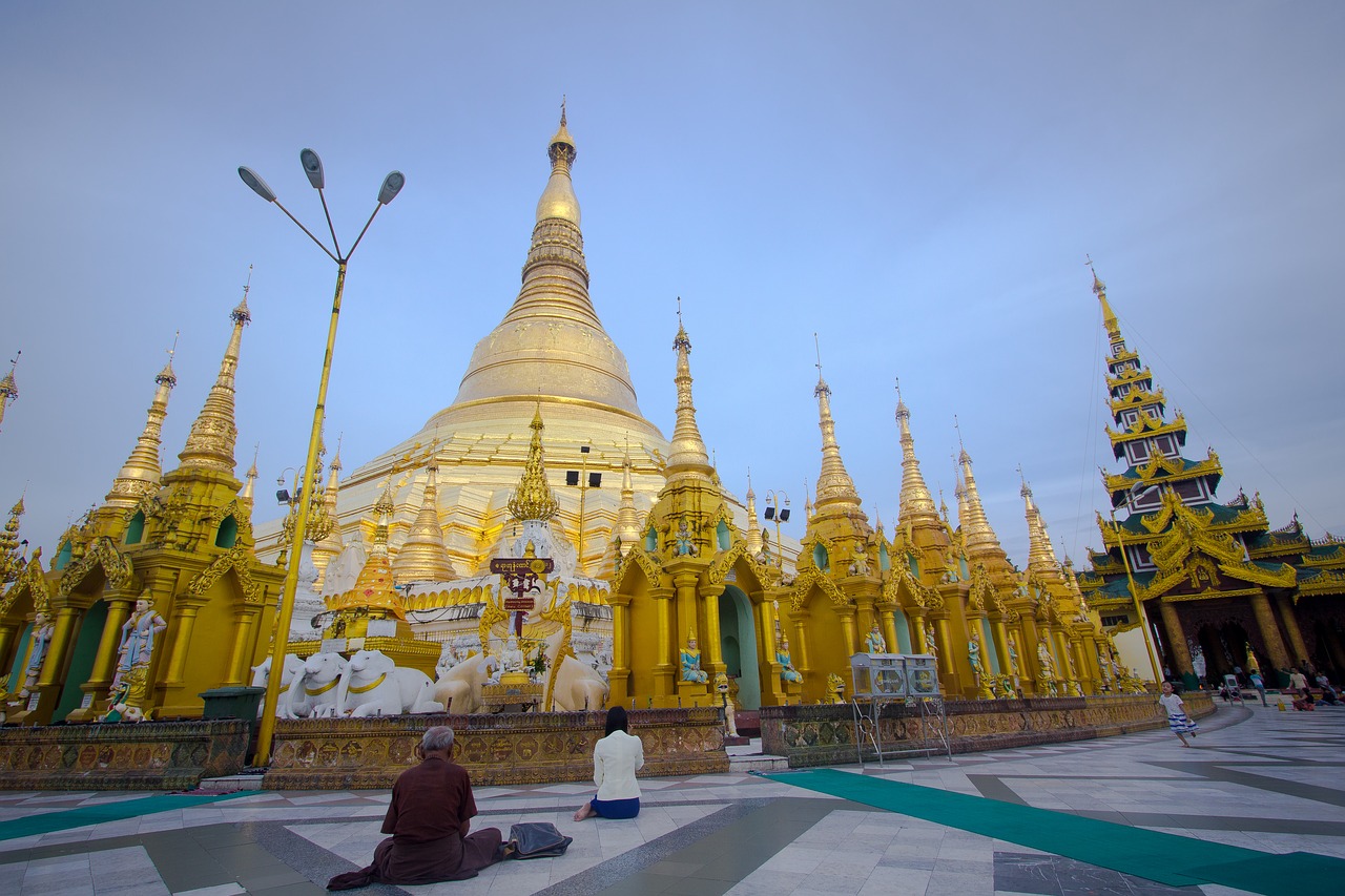 Shwedagon Pagoda, Jangonas-Mianmaras, Mianmaras, Nemokamos Nuotraukos,  Nemokama Licenzija