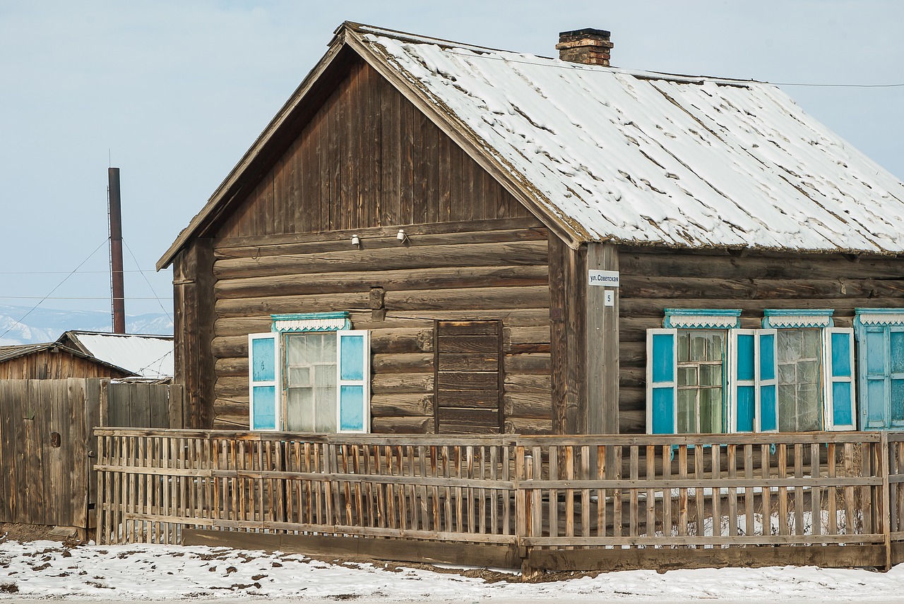 Siberija,  Ežero Baikalas,  Medinis Namas,  Chalet,  Be Honoraro Mokesčio, Nemokamos Nuotraukos,  Nemokama Licenzija